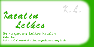 katalin lelkes business card